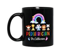Médecin Pédiatre Mug Céramique Tasse À Thé Durable Tasse À Café Cadeau Mignon Pour Bureau Anniversaire Collègue 330ml