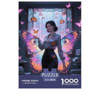 médecin psychique 1000 Pieces Puzzle Halloween Puzzle pour AdultesJeu The Art La Décoration Intérieure Œuvre Artistique À Assembler Jouets Défi 38x26cm/1000pcs