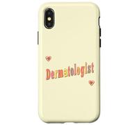 Médecin Spécialiste en Dermatologie Dermatologue Coque pour iPhone X/XS
