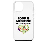 Médecine Alimentaire Mangez Vrai pour guérir Vegan Coque pour iPhone 12/12 Pro