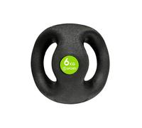 Medecine ball à double poignées Sporti Noir 6 kg Unisex