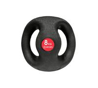 MEDECINE Ball avec Double POIGNEES Sporti 8 Kg