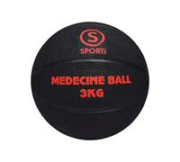Medecine ball gonflable Sporti Noir 3 kg Unisex