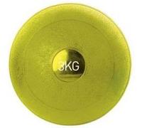 Medecine ball souple 3 kg-COLORIS JAUNE G