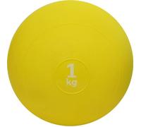Médecine ball souple gonflable SPORTIFRANCE - Jaune - 1kg - 5kg