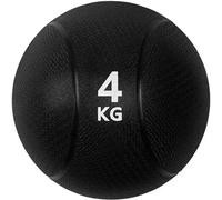 VirtuFit Ballon médical Medicball Pro en caoutchouc Noir 4 kg 19x19x19 cm