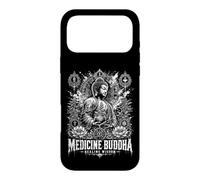 Médecine Bouddha Guérison Sagesse Lotus Sacré Mandala Coque pour iPhone 17 Pro Max