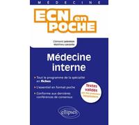 Médecine interne - Clément Lebreton - Ellipses - Poche - Scolaire / Universitaire