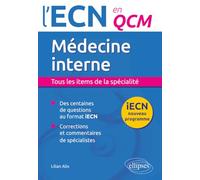 Médecine interne. Tous les items de la spécialité