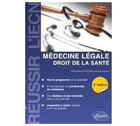 Médecine légale: Droit de la santé