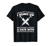 Médecine Soins - Assistanc Assistant D'anesthésie T-Shirt