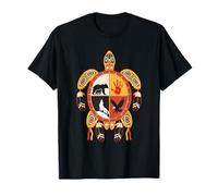 Médecine Tortue Roulette Amérindienne indigène MMIW T-Shirt