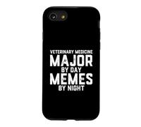 Médecine vétérinaire Major by Day Memes by Night Vétérinaire Coque pour iPhone SE (2020) / 7/8