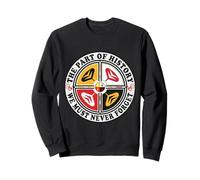 Médecine Wheel Histoire amérindienne MMIW Sweatshirt