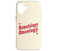 MÉDECINS HÔPITAL Infirmier HÉMATOLOGIE ONCOLOGIE Coque pour iPhone 16 Plus