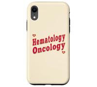 MÉDECINS HÔPITAL Infirmier HÉMATOLOGIE ONCOLOGIE Coque pour iPhone XR