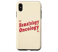 MÉDECINS HÔPITAL Infirmier HÉMATOLOGIE ONCOLOGIE Coque pour iPhone XS Max