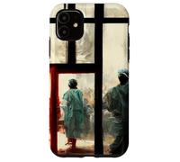 Médecins Volontaires Hôpital Moderne Frontières Art Humanitaire Coque pour iPhone 11