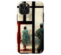 Médecins Volontaires Hôpital Moderne Frontières Art Humanitaire Coque pour iPhone 11 Pro