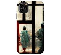 Médecins Volontaires Hôpital Moderne Frontières Art Humanitaire Coque pour iPhone 11 Pro Max
