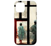 Médecins Volontaires Hôpital Moderne Frontières Art Humanitaire Coque pour iPhone 12/12 Pro