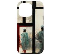 Médecins Volontaires Hôpital Moderne Frontières Art Humanitaire Coque pour iPhone 13 Pro