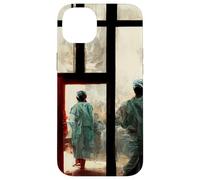 Médecins Volontaires Hôpital Moderne Frontières Art Humanitaire Coque pour iPhone 14 Plus