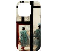 Médecins Volontaires Hôpital Moderne Frontières Art Humanitaire Coque pour iPhone 14 Pro