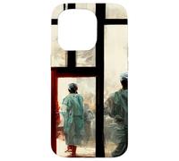Médecins Volontaires Hôpital Moderne Frontières Art Humanitaire Coque pour iPhone 15 Pro