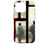 Médecins Volontaires Hôpital Moderne Frontières Art Humanitaire Coque pour iPhone 16 Pro