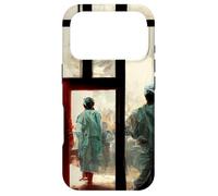 Médecins Volontaires Hôpital Moderne Frontières Art Humanitaire Coque pour iPhone 17 Pro