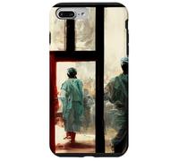 Médecins Volontaires Hôpital Moderne Frontières Art Humanitaire Coque pour iPhone 7 Plus/8 Plus