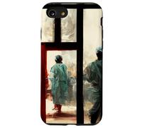 Médecins Volontaires Hôpital Moderne Frontières Art Humanitaire Coque pour iPhone SE (2020) / 7/8