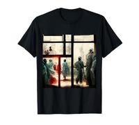 Médecins Volontaires Hôpital Moderne Frontières Art Humanitaire T-Shirt