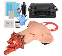 MedEduQuest Kit d'entraînement portable pour bras droit, kit d'entraînement pour premiers secours et entraînement militaire, entraînement de contrôle des saignements