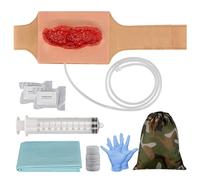 MedEduQuest Kit d'entraînement portable pour lacération de la cuisse - Kit d'arrêt du saignement pour l'entraînement de l'hémostase, l'éducation des premiers secours