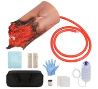 MedEduQuest Kit d'entraînement pour l'emballage des plaies, arrêter le saignement pour l'entraînement de l'hémostase, appareil portable pour traumatisme des bras coupés