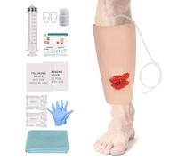 MedEduQuest Kit d'entraînement pour l'emballage des plaies, kit d'arrêt de saignement pour l'entraînement de l'hémostase, manchon d'entraînement portable pour l'éducation médicale
