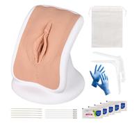 MedEduQuest Modèle de santé pelvienne, examen gynécologique, modèle anatomique de démonstration, modèle d'entraînement vaginal pour l'éducation scientifique