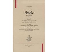 Médée - tragédie - Hilaire-Bernard de Longepierre - Honore Champion - relié - Etude