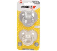 Medela Baby Original Sucette Pastel 0-6 Mois DUO Sucette(S) 2 pc(s)