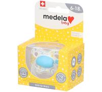 Medela Baby Original Sucette Turquoise 6-18 Mois Sucette(S) 1 pc(s)