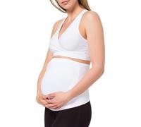 MEDELA Ceinture abdominale de grossesse sans couture, taille M, blanc