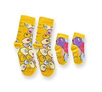 Medela Chaussettes maman-bébé, Édition limitée par l'artiste suisse Yael Anders, Dans le cadre de la campagne With You, Every Step of the Way, Offertes avec le tire-lait portable Motion
