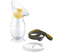 Medela Recueil de lait maternel en silicone – Économiseur, base ventouse et couvercle