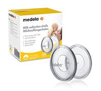 Medela Coupelles de recueil de lait maternel Medela en silicone, fabriquées sans BPA, conception souple et flexible pour un confort maximal, lot de 2