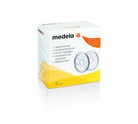 Medela - Coussinets d'allaitement Forme-mamelons - sans BPA - Taille unique - Lot de 2