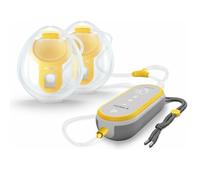 Medela – Tire-lait électrique double Freestyle Hands-Free – Rechargeable, 21/24 mm, avec collecteurs