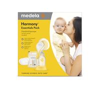 Medela Harmony Essentials Set - Tire-Lait Manuel - Design Compact avec téterelle PersonalFit Flex et Fonction Stimulation