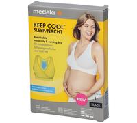 Medela Soutien-Gorge D'Allaitement Et De Grossesse Du Nuit Keep Cool Sleep Noir L 1 Pièce